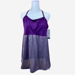 Champion C9 Purple High Performance‎ Tank Top w/ Built-in Bra XXL